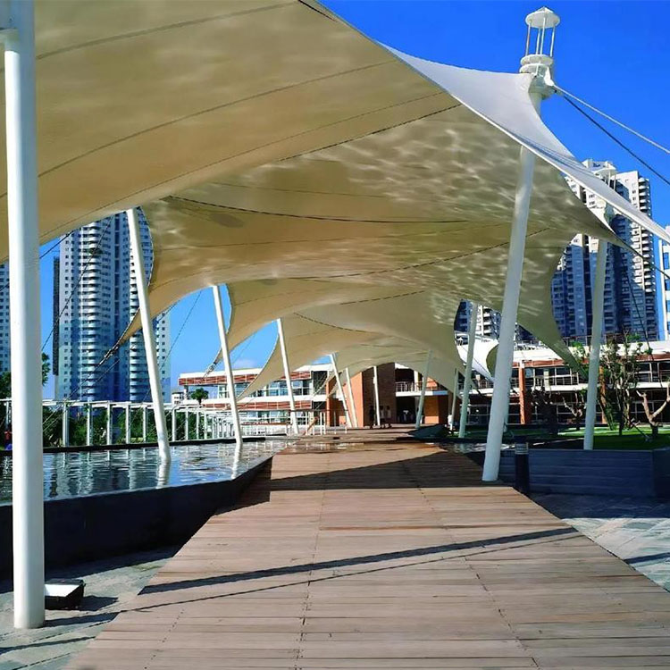 塔什库尔干塔吉克膜结构景观棚