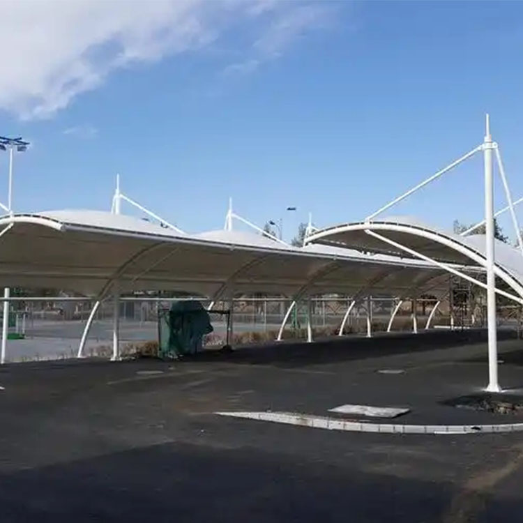 塔什库尔干塔吉克膜结构电动车棚
