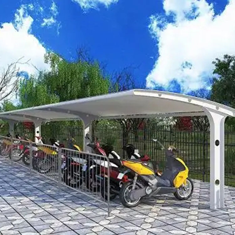 塔什库尔干塔吉克膜结构电动车棚